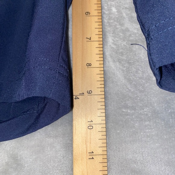 GRANDSLAM Men's Navy Blue Flat Front Golf Shorts Size 38 Preppy Classic - Picture 7 of 7